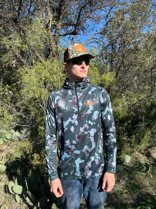 Hill Country Oak Base Layer Hoodie